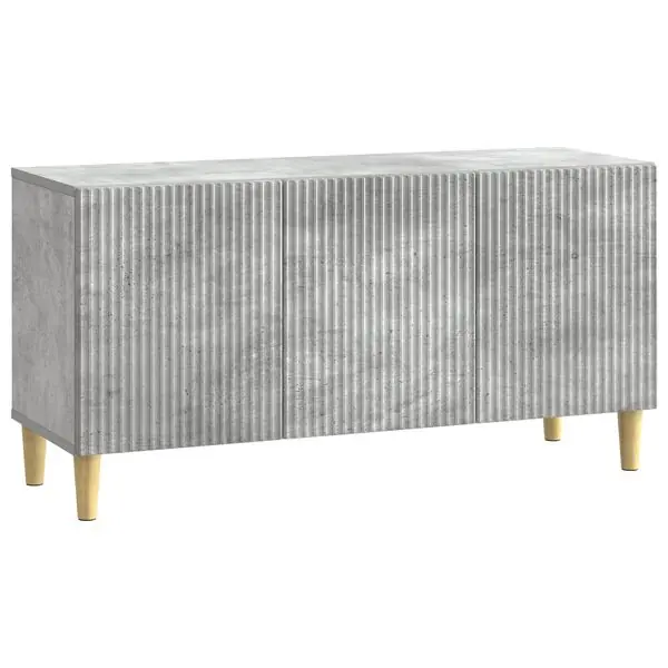 Populärt val vidaXL TV-skåp Betonggrå 99 x 34,5 x 50 cm Konstruerat trä