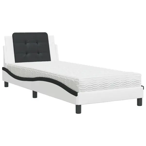Nedsatt pris vidaXL Bed Frame without Mattress "Zadar" Dark Grey 90x190 cm Velvet