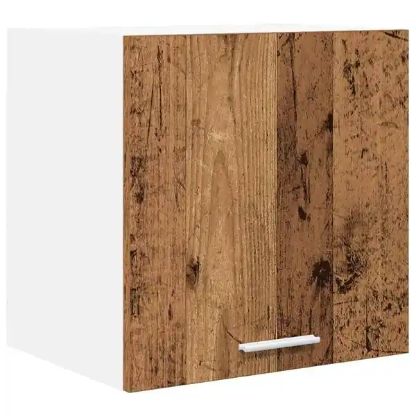 vidaXL Hängande skåp Gamla trä och vit 40 x 31 x 40 cm Konstruerat trä Begränsat antal