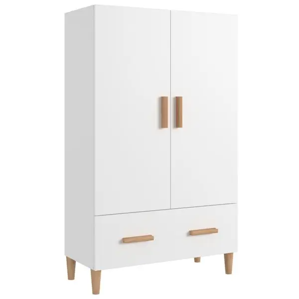 Reapris vidaXL Skänk vit 70x31x115 cm konstruerat trä