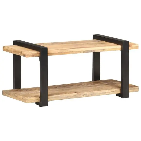 vidaXL TV-bänk 90x40x40 cm grovt mangoträ Beställ nu