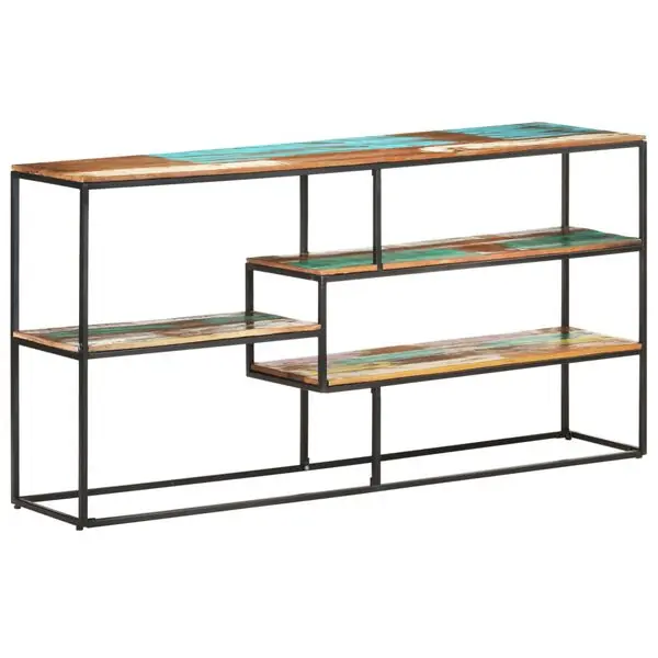 vidaXL Skänk 150x30x75 cm massivt återvunnet trä Fynd