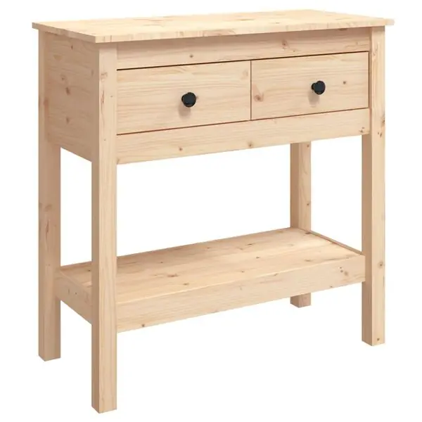 Beställ idag vidaXL Konsolbord 75x35x75 cm massiv furu