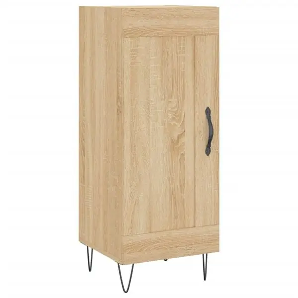 Extra rabatt vidaXL Skänk sonoma-ek 34,5x34x90 cm konstruerat trä
