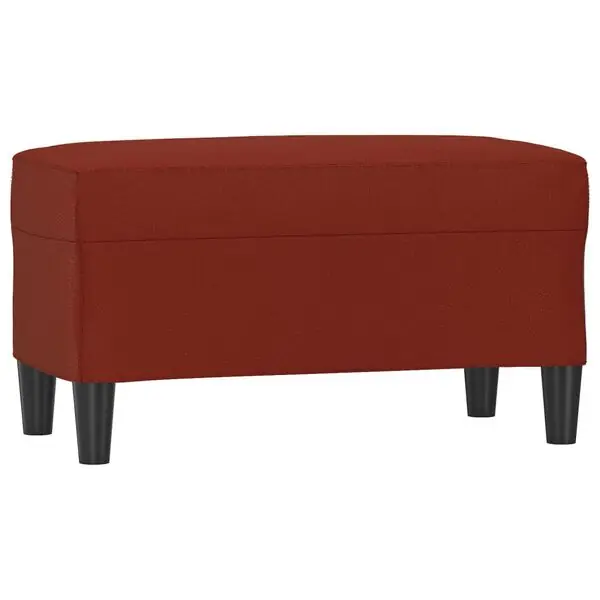 Köp nu vidaXL Bänk vinröd 70x35x41 cm konstläder