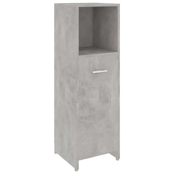 vidaXL Badrumsskåp betonggrå 30x30x95 cm konstruerat trä Erbjudande