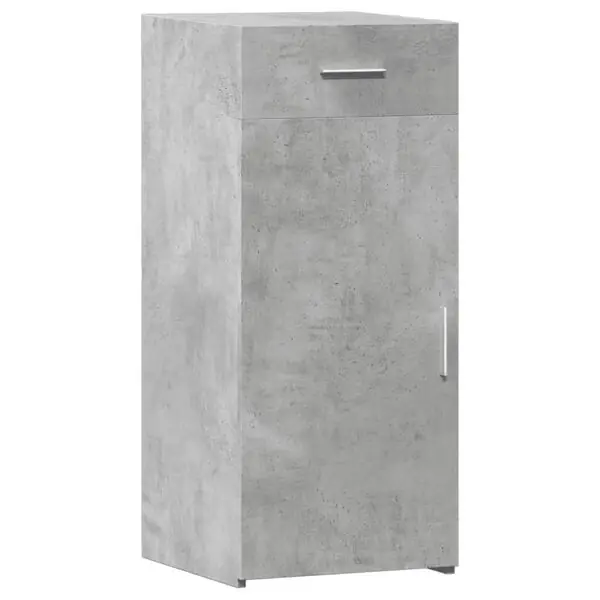 Kampanj vidaXL Skänk betonggrå 40x42,5x93 cm konstruerat trä