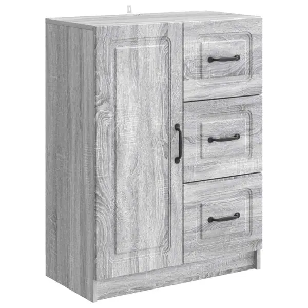 Beställ nu vidaXL Sideboard Grå sonoma-ek 66 x 34,5 x 87 cm Konstruerat trä