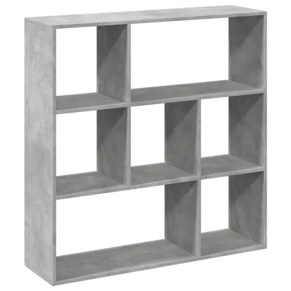 vidaXL Bokhylla/Rumsavdelare betonggrå 102x29x103,5 cm konstruerat trä Endast denna vecka