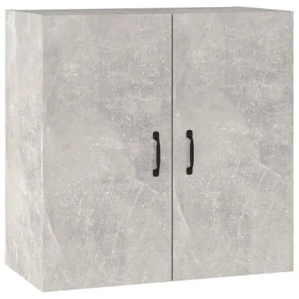 Kampanjpris vidaXL Väggskåp betonggrå 60x31x60 cm konstruerat trä