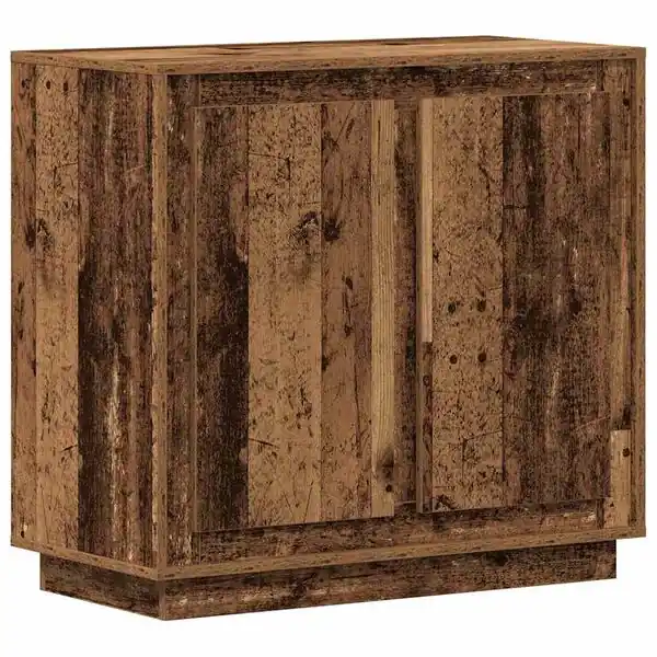 vidaXL Sideboard Gammalt trä 80 x 40 x 75 cm Konstruerat trä Fri frakt
