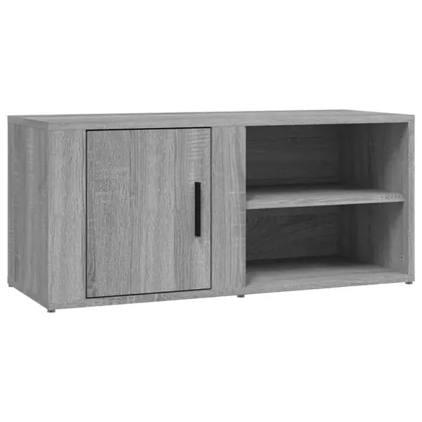 vidaXL TV-skåp grå sonoma 80x31,5x36 cm konstruerat trä Bästa pris