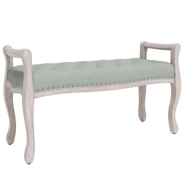 vidaXL Bänk ljusgrå 110x45x60 cm sammet Kampanjpris