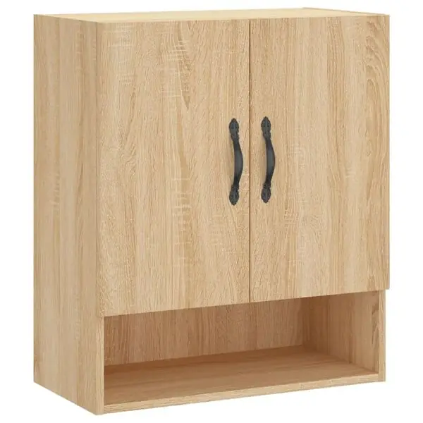 Begränsat erbjudande vidaXL Väggskåp sonoma-ek 60x31x70 cm konstruerat trä