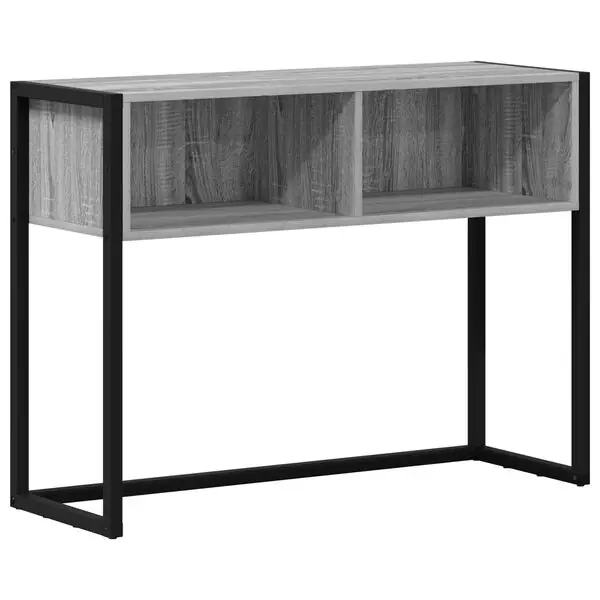 Beställ nu vidaXL Sidobord Grå Sonoma 100 x 36 x 75 cm Konstruerat trä