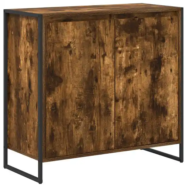 vidaXL Sidokabinett Rökek 79 x 36 x 75 cm Konstruerat trä Sista chansen