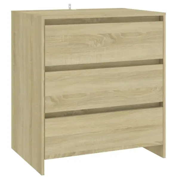 I lager vidaXL Skänk sonoma-ek 70x41x75 cm konstruerat trä