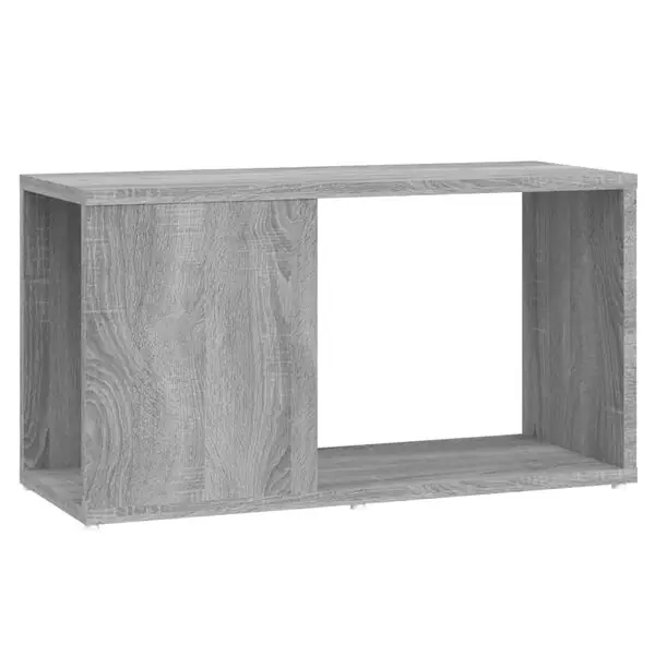 Billigare vidaXL Tv-bänk grå sonoma 60x24x32cm konstruerat trä