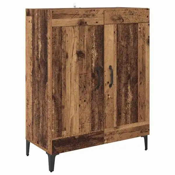 vidaXL Sideboard Gammalt trä 69,5 x 34 x 90 cm Konstruerat trä Fynd