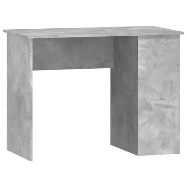 vidaXL Skrivbord betonggrå 100x55x75 cm konstruerat trä Nyhet
