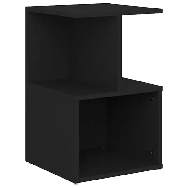 vidaXL Sängbord svart 35x35x55 cm konstruerat trä Begränsat erbjudande