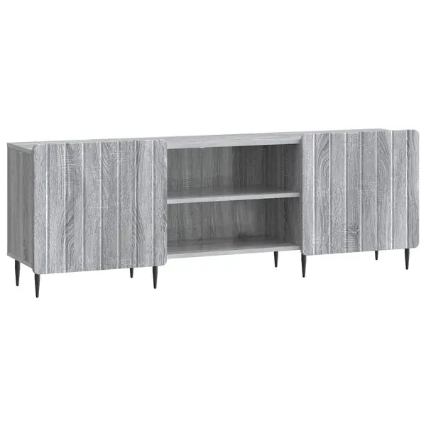 vidaXL TV-skåp Grå sonoma-ek 150 x 31 x 52 cm Konstruerat trä Sista chansen