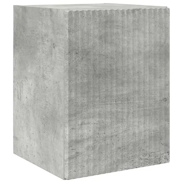 vidaXL TV Vägghylla Betong 30 x 31 x 40 cm Konstruerat trä Begränsat antal