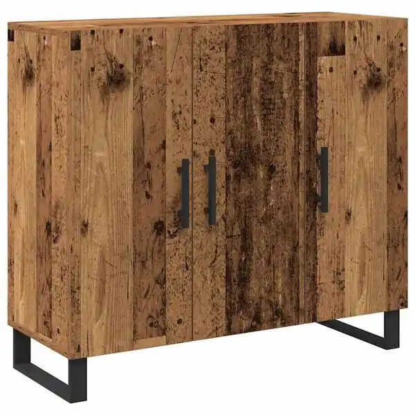Köp nu vidaXL Sideboard Gammalt trä 90 x 34 x 80 cm Konstruerat trä