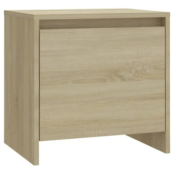 Expressleverans vidaXL Sängbord sonoma-ek 45x34x44,5 cm konstruerat trä
