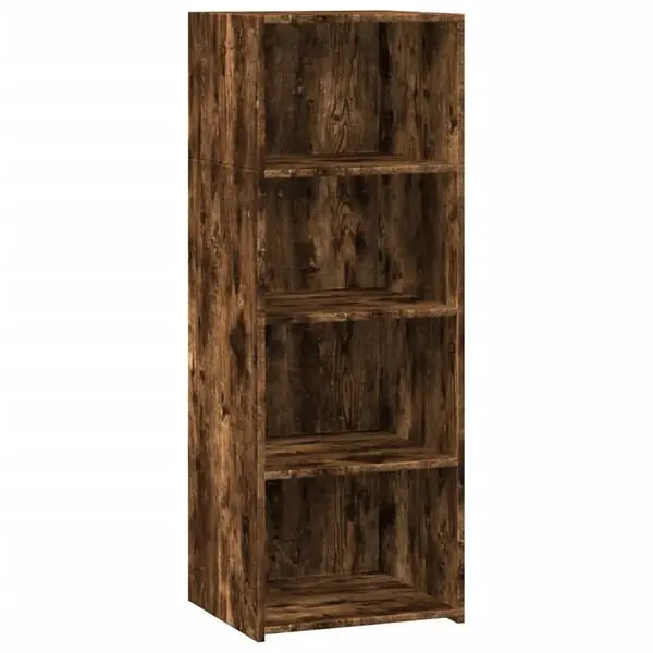 vidaXL Högskåp rökfärgad ek 45x41x124 cm konstruerat trä Extra rabatt