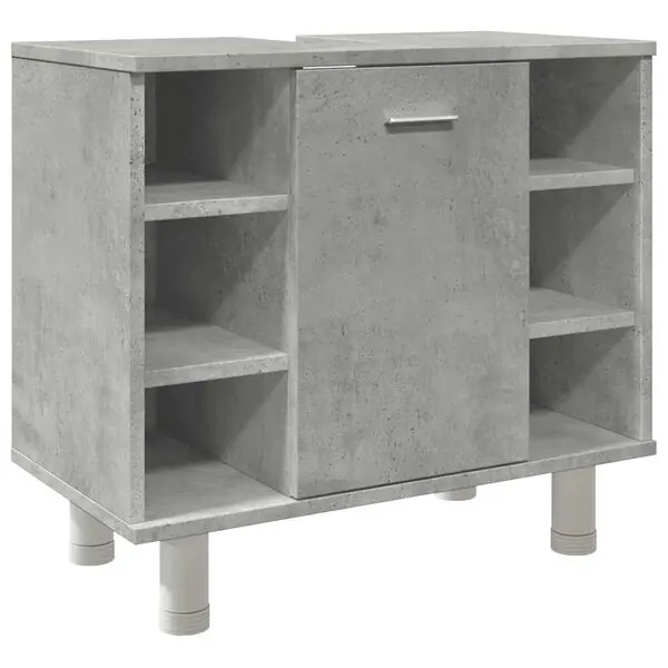 Fynd vidaXL Badrumsskåp betonggrå 60x32x53,5 cm spånskiva