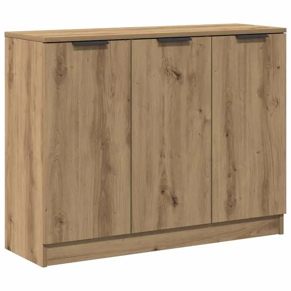vidaXL Skänk artisan ek 90,5x30x70 cm konstruerat trä Billig