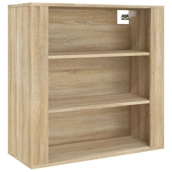 vidaXL Väggskåp sonoma-ek 80x33x80 cm konstruerat trä Erbjudandepris