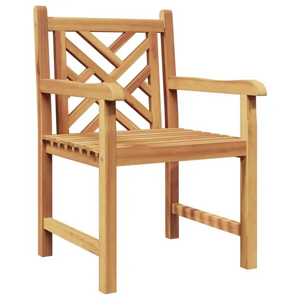 Rea vidaXL Trädgård Stol 2 pcs 60 x 58 x 90 cm Massivt teakträ