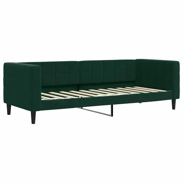 vidaXL Dagbädd mörkgrön 80x200 cm sammet Säker betalning