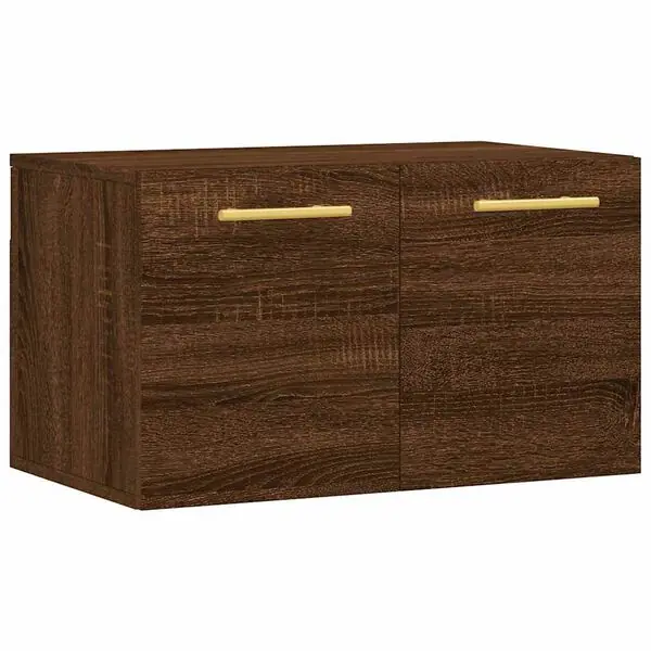 vidaXL Väggskåp brun ek 60x36,5x35 cm konstruerat trä Fynd