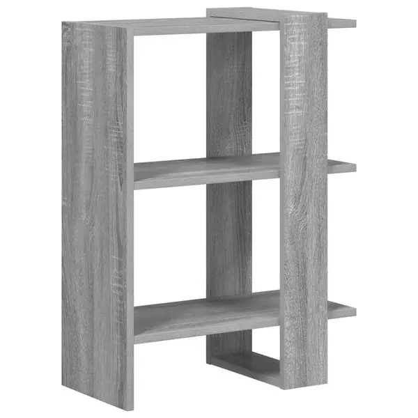 vidaXL Hyllsystem Grå Sonoma 52 x 25 x 71,5 cm Konstruerat trä Erbjudande
