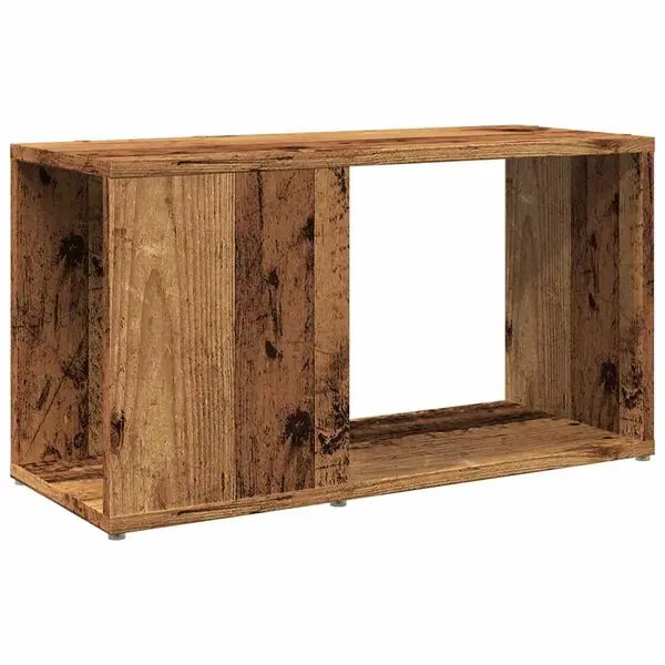 vidaXL TV-bänk åldrat trä 60x24x32 cm konstruerat trä Extra rabatt