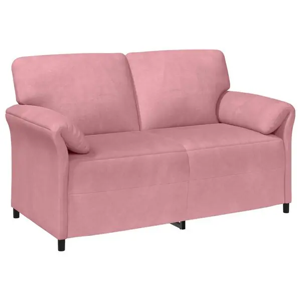 Extra rabatt vidaXL 2-sits soffa Rosa 158 x 83 x 95 cm Sammet