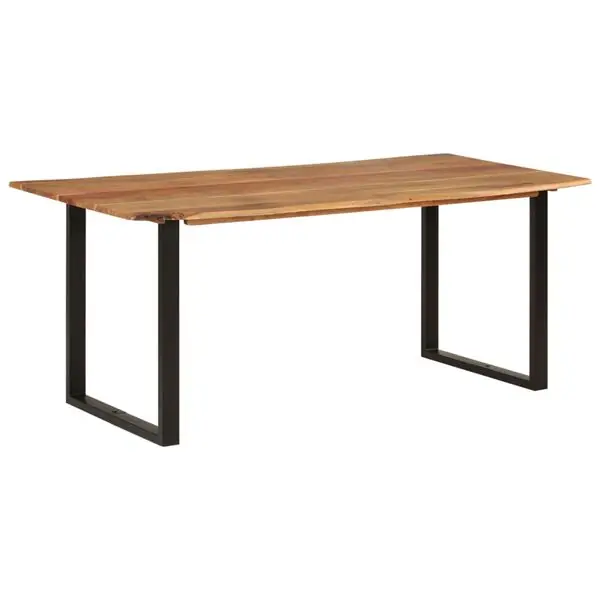 Sänkt pris vidaXL Matbord 180x90x76 cm massivt akaciaträ