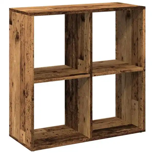 Rabatter vidaXL Bokhylla/Rumsavdelare 69,5x29x69,5 cm konstruerat trä