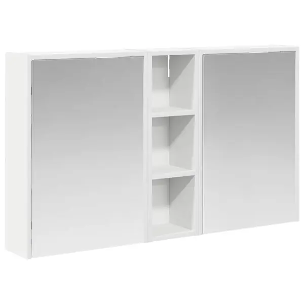 Rabatter vidaXL Badrumsskåpsset för 3 pcs 106 x 16 x 62,5 cm Konstruerat trä
