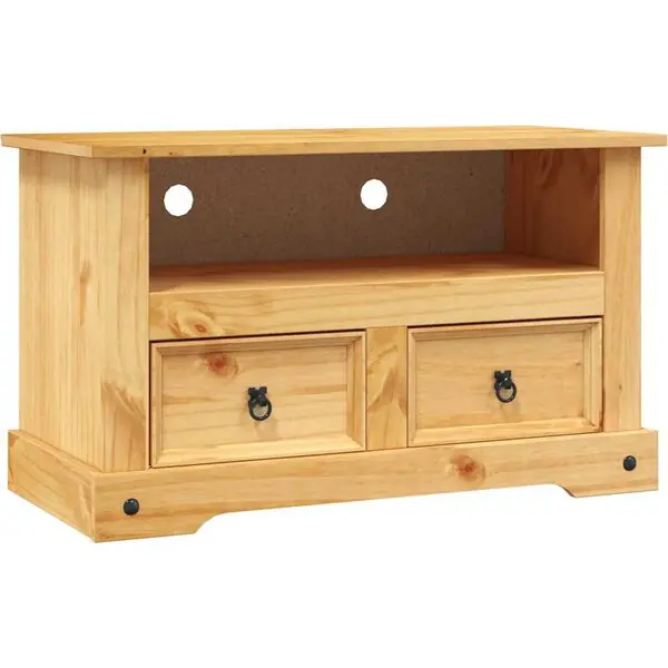 vidaXL TV-bänk mexikansk Coronastil furu 91x43x56 cm Endast idag