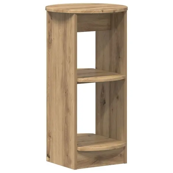 vidaXL Sidokabinett Artisan Ek 40 x 40 x 75 cm Konstruerat trä Populärt val
