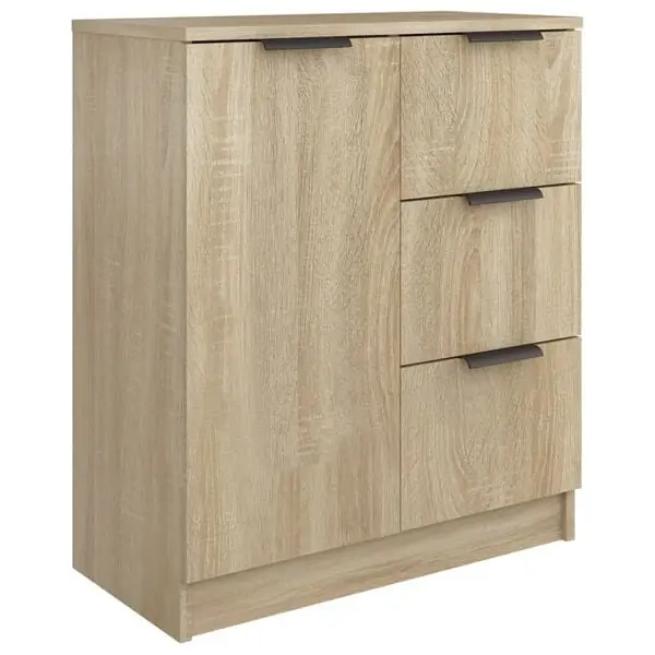 vidaXL Skänk sonoma-ek 60x30x70 cm konstruerat trä I lager