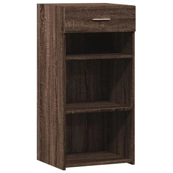 vidaXL Skänk brun ek 45x42,5x93 cm konstruerat trä Säker betalning