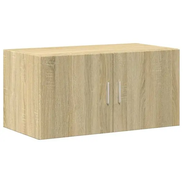vidaXL Väggskåp sonoma-ek 80x42,5x40 cm konstruerat trä Utförsäljning