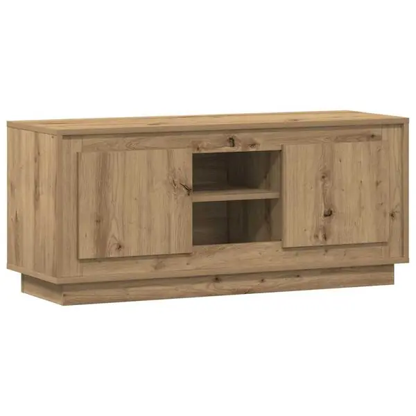 vidaXL TV-skåp Artisan Ek 102 x 35 x 45 cm Konstruerat trä Lågt pris
