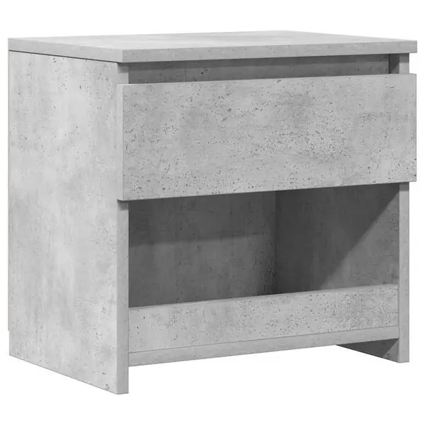 Reapris vidaXL Sängbord betonggrå 40x30x39 cm konstruerat trä