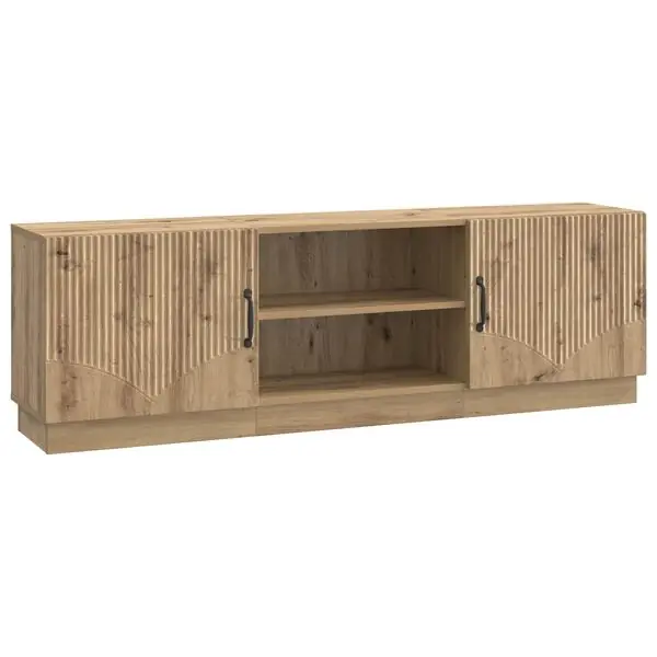 vidaXL TV-skåp Artisan-ek 150 x 31 x 47 cm Konstruerat trä Fynd